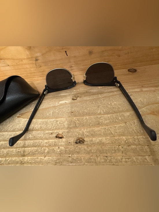Diff Eyewear Black Sunglasses with Silver Accents